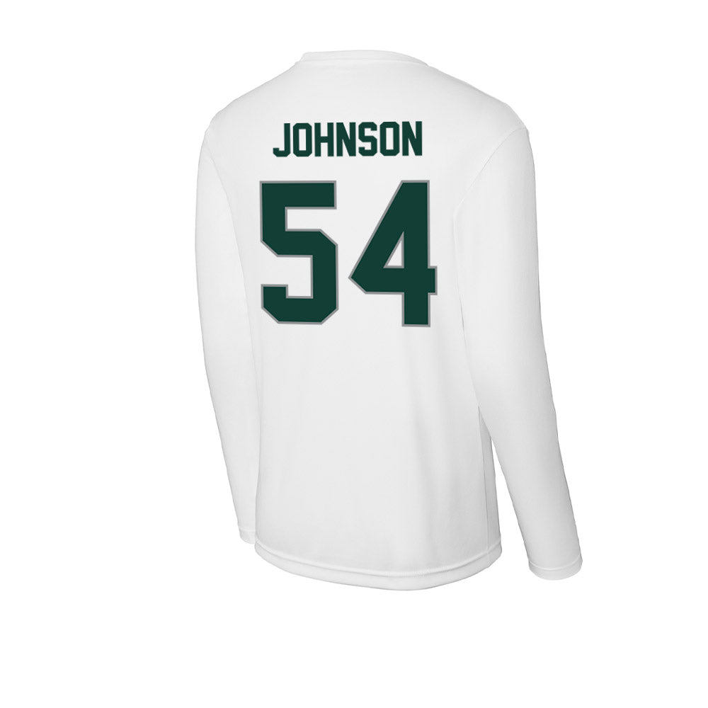 Michigan State - NCAA Football : Antonio Johnson - Activewear Long Sleeve T-Shirt-1
