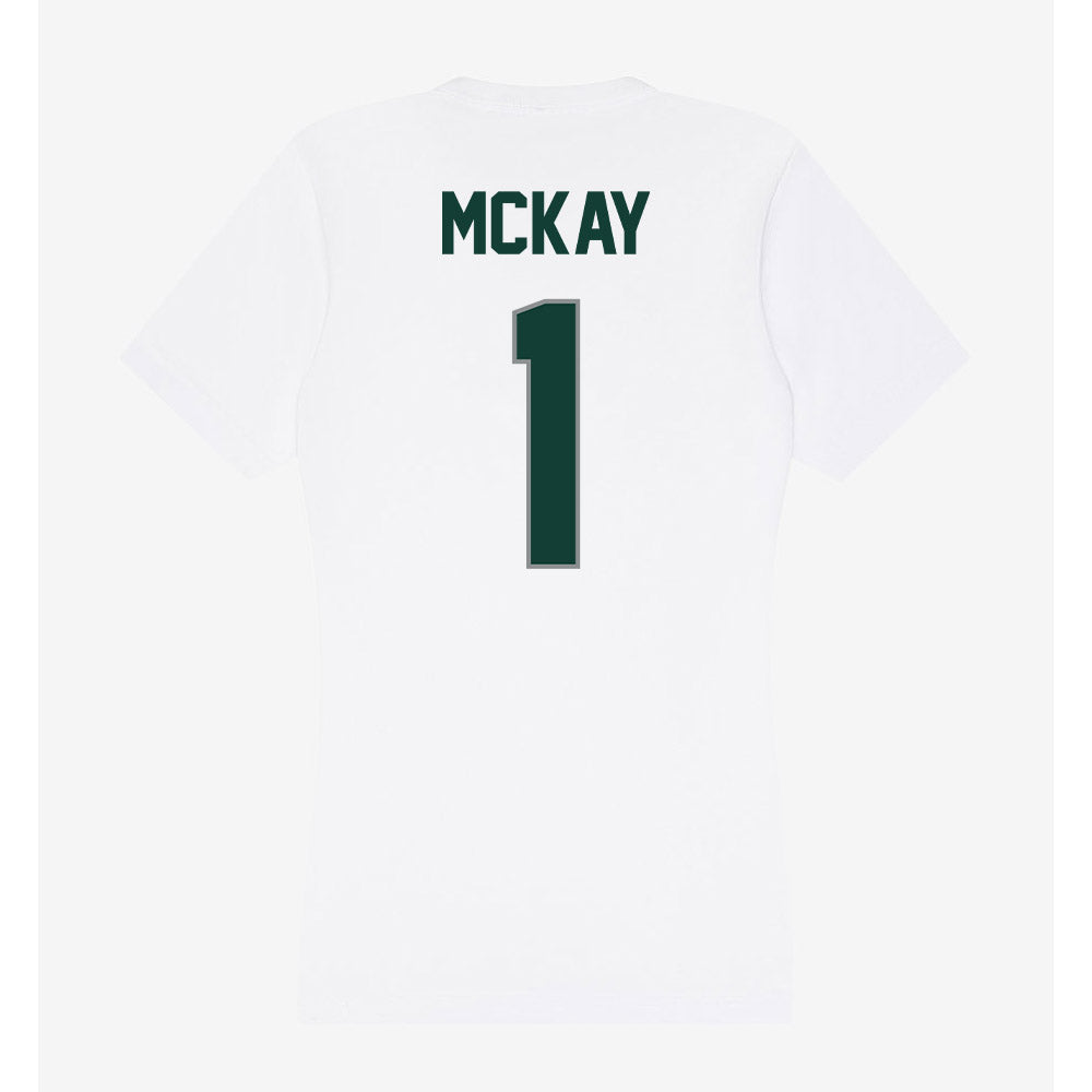 Michigan State - NCAA Baseball : Ryan McKay - Women's V-Neck T-Shirt-1