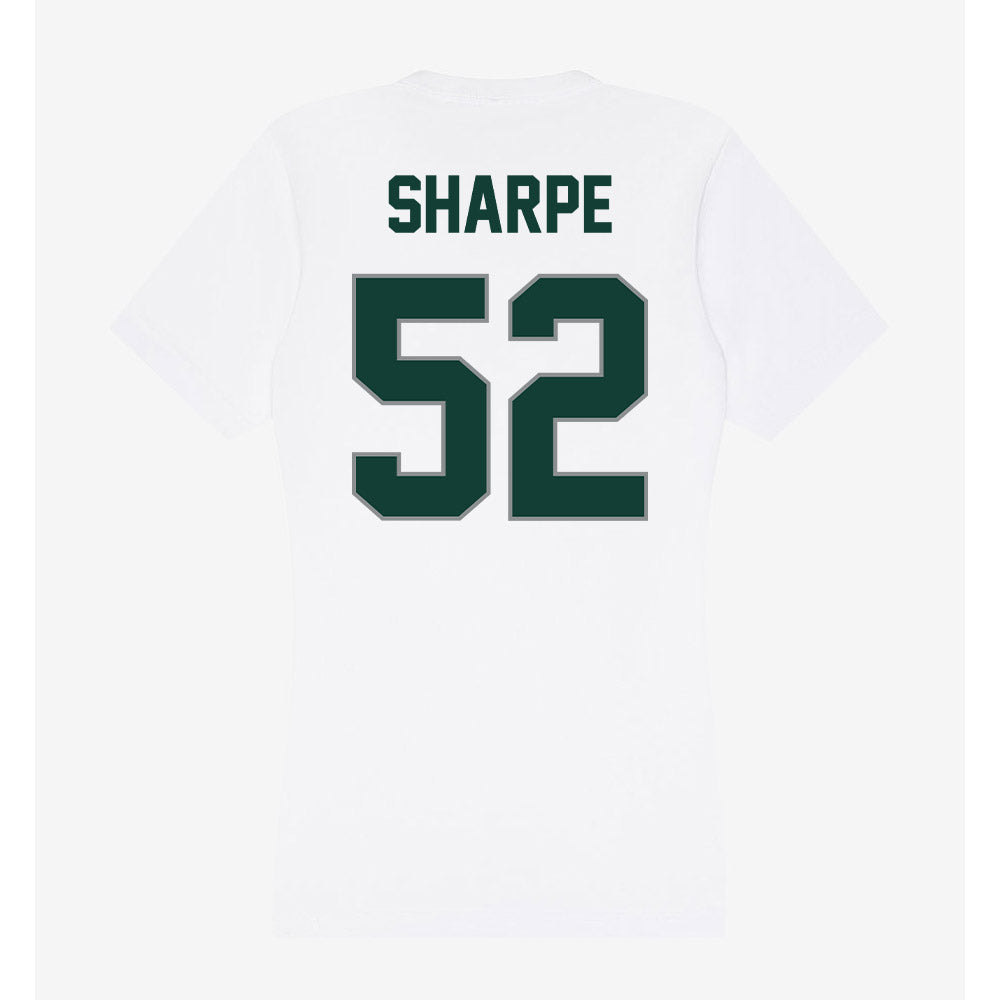 Michigan State - NCAA Football : Nickolus Sharpe - Women's V-Neck T-Shirt-1