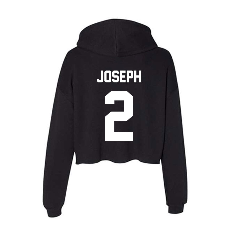 Rutgers - NCAA Women's Soccer : Julia Joseph - Women's Crop Fleece Hoodie-1