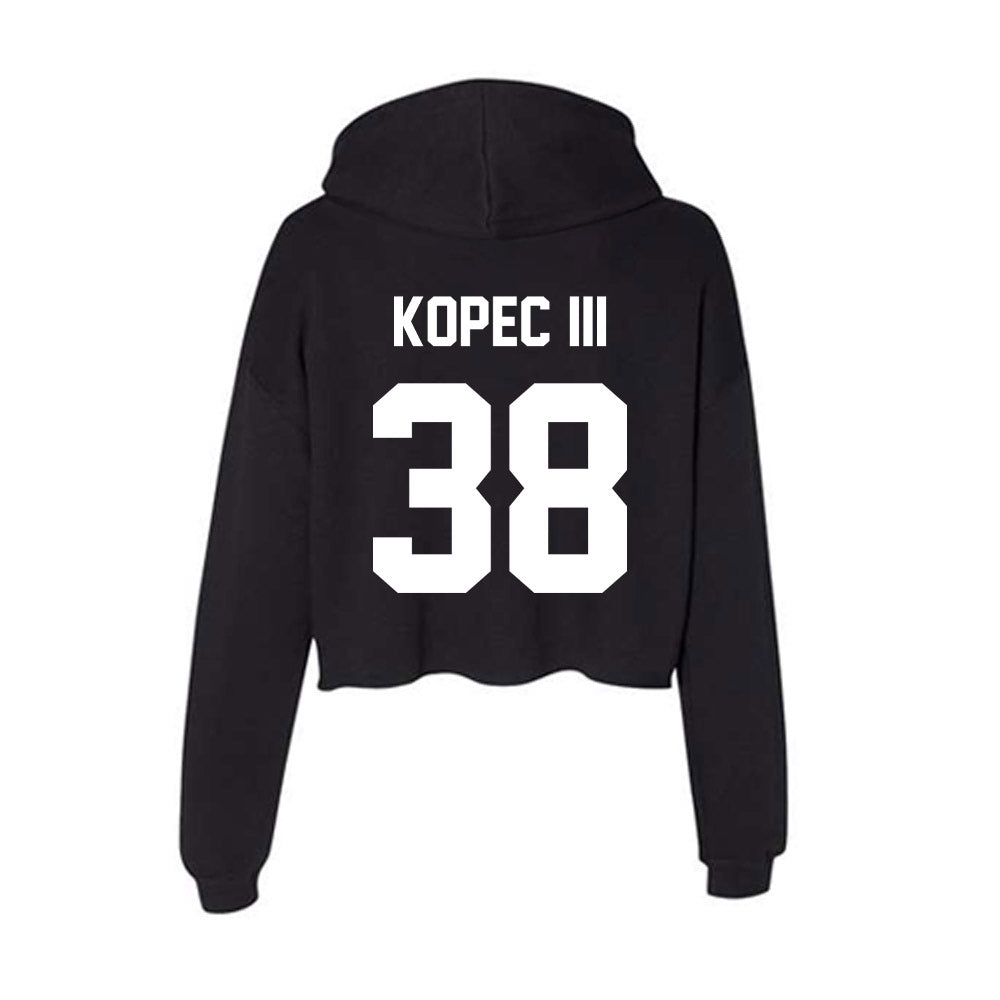 Rutgers - NCAA Football : Joey Kopec III - Women's Crop Fleece Hoodie-1