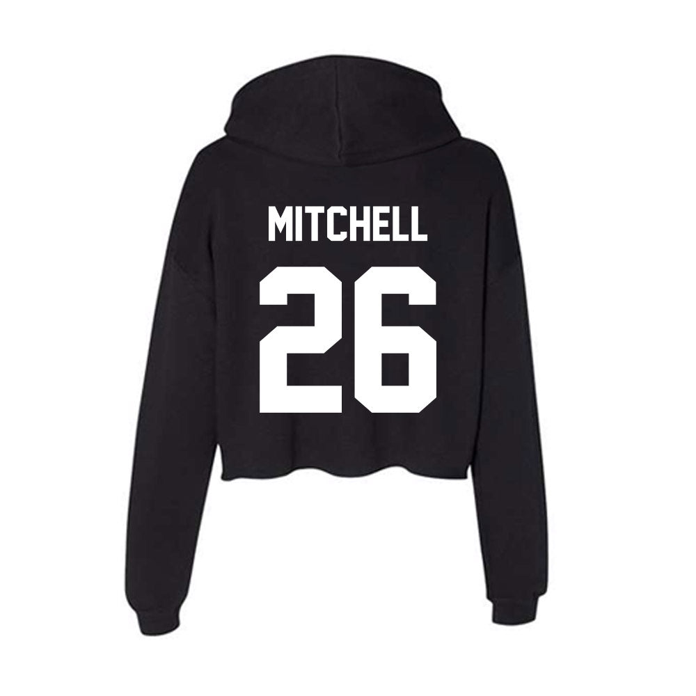 Rutgers - NCAA Football : Terrell Mitchell - Women's Crop Fleece Hoodie-1