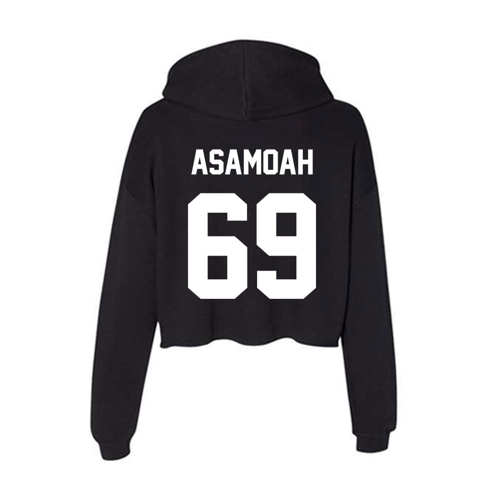 Rutgers - NCAA Football : Kwabena Asamoah - Women's Crop Fleece Hoodie-1