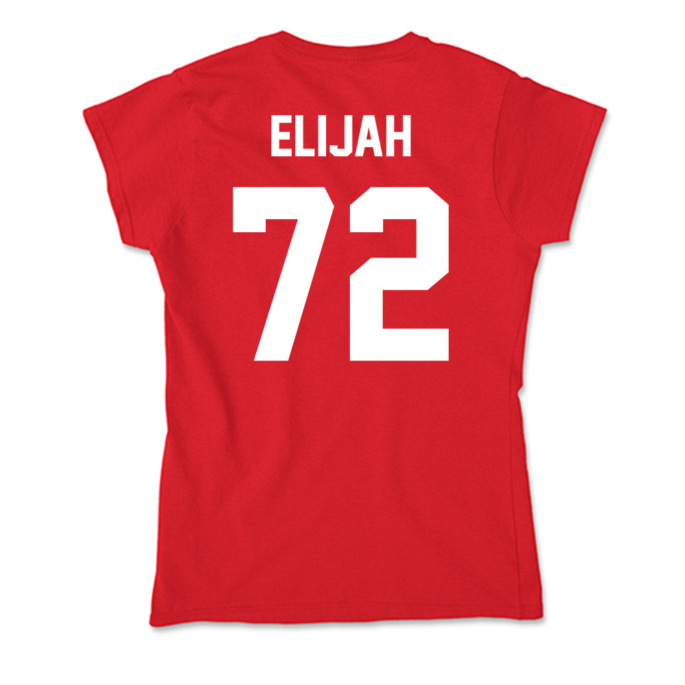 Rutgers - NCAA Football : Jayden Elijah - Soft Style Women’s T-Shirt-1