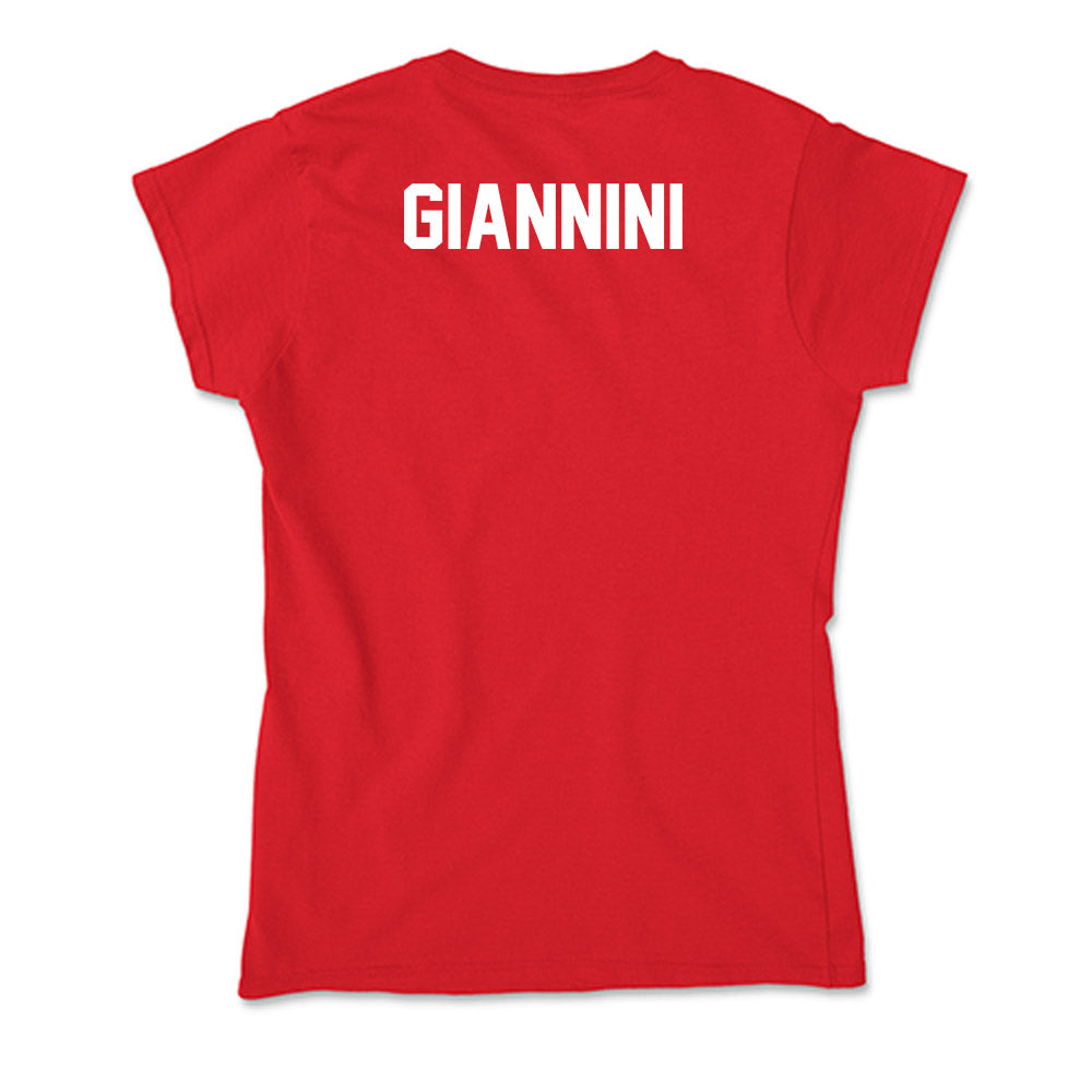 Rutgers - NCAA Women's Swimming & Diving : Valentina Giannini - Soft Style Women’s T-Shirt-1