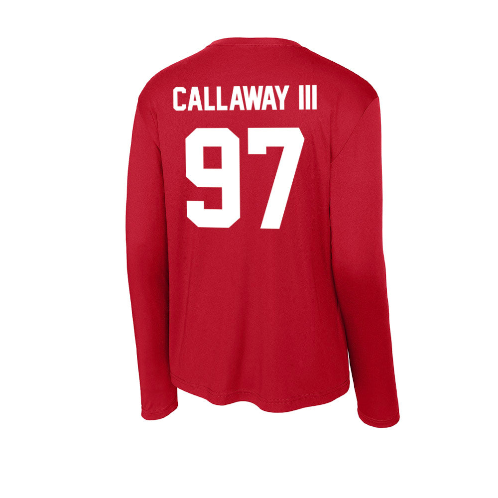 Rutgers - NCAA Football : Rinaldo Callaway III - Activewear Long Sleeve T-Shirt-1