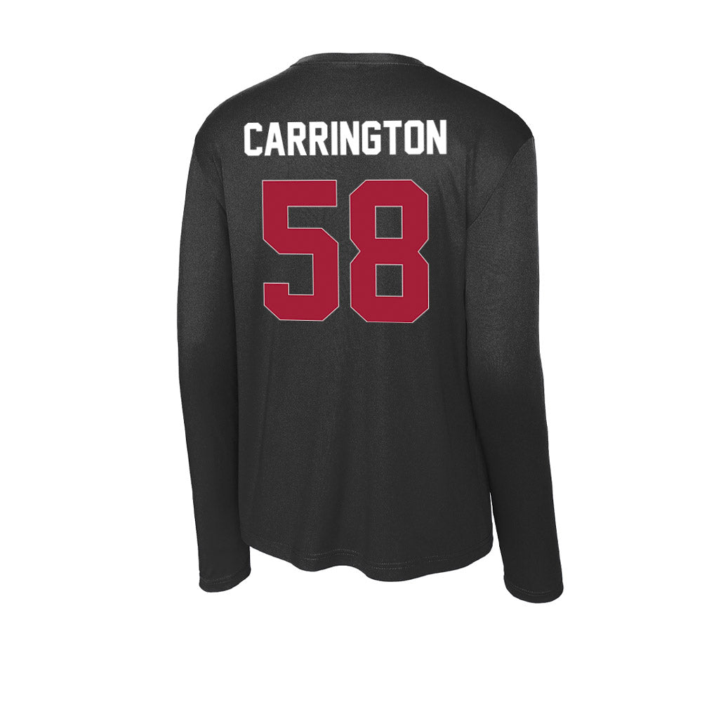 Oklahoma - NCAA Football : James Carrington - Activewear Long Sleeve T-Shirt-1
