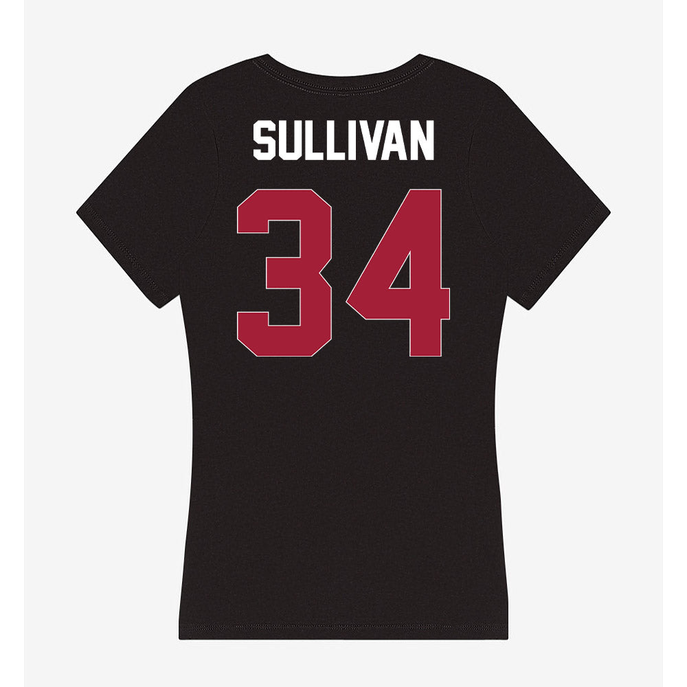 Oklahoma - NCAA Women's Soccer : Callie Sullivan - Women's V-Neck T-Shirt-1