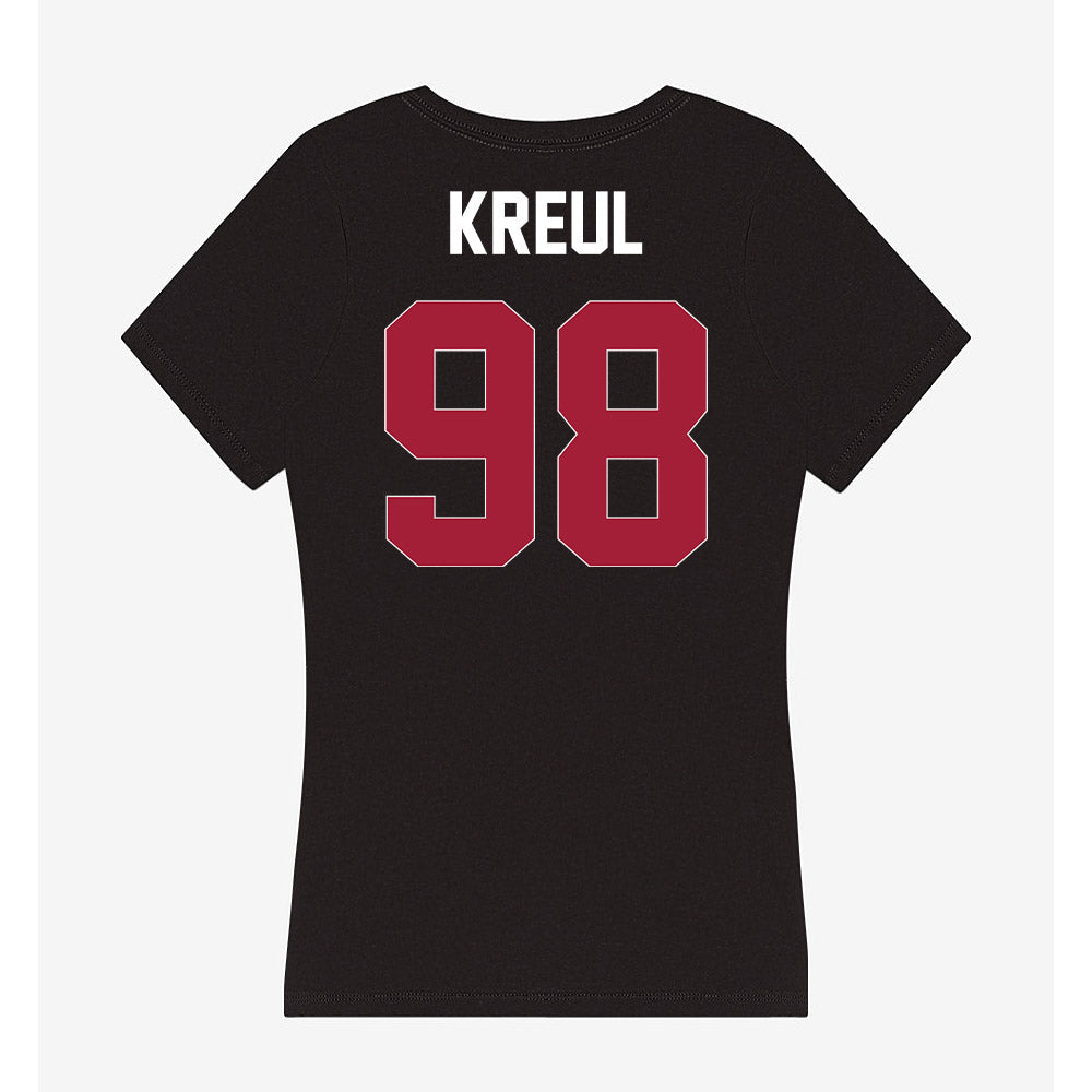 Oklahoma - NCAA Football : Jake Kreul - Women's V-Neck T-Shirt-1