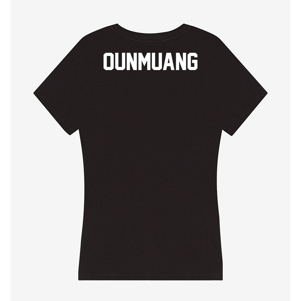Oklahoma - NCAA Women's Tennis : Salakthip Ounmuang - Women's V-Neck T-Shirt-1