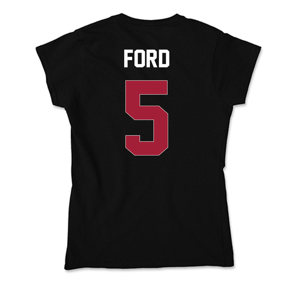 Oklahoma - NCAA Football : Markel Ford - Soft Style Women’s T-Shirt-1