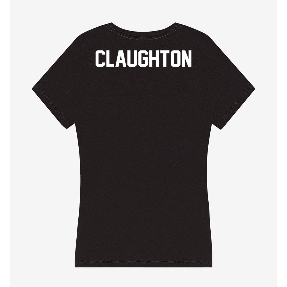 Oklahoma - NCAA Women's Rowing : Hannah Claughton - Women's V-Neck T-Shirt-1