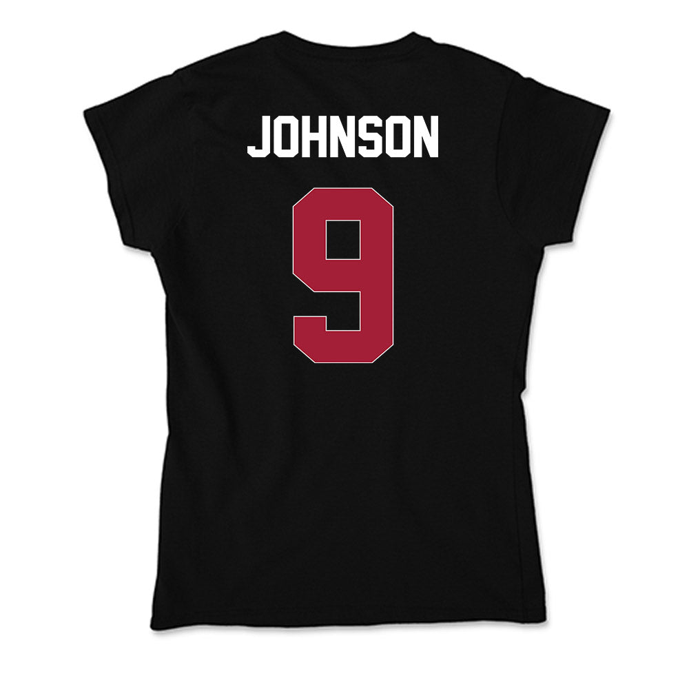 Oklahoma - NCAA Baseball : Camden Johnson - Soft Style Women’s T-Shirt-1