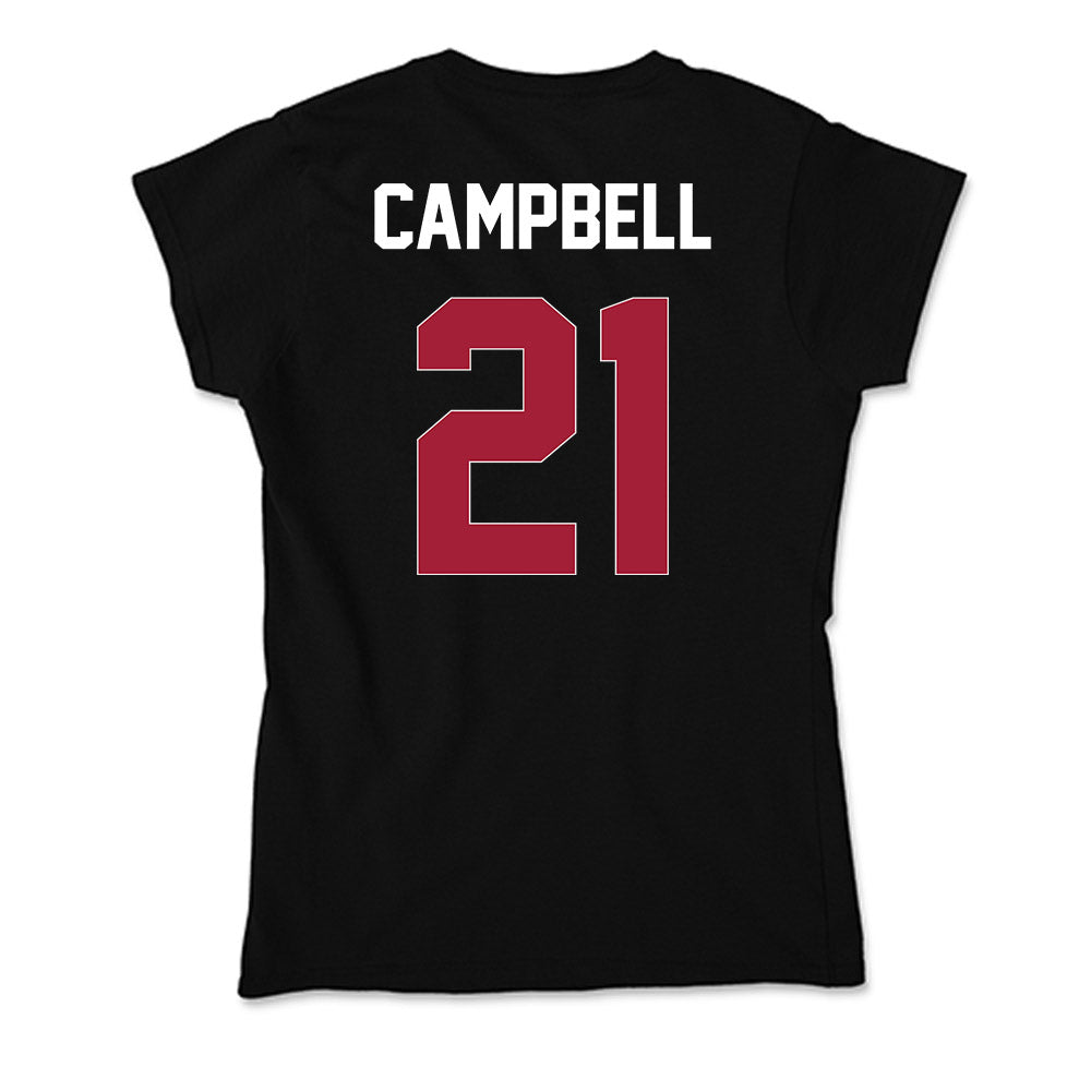 Oklahoma - NCAA Women's Soccer : Kendall Campbell - Soft Style Women’s T-Shirt-1