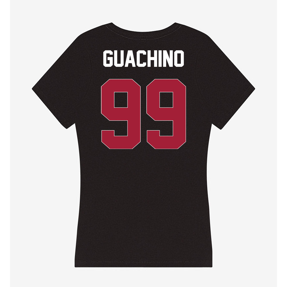Oklahoma - NCAA Softball : Miali Guachino - Women's V-Neck T-Shirt-1