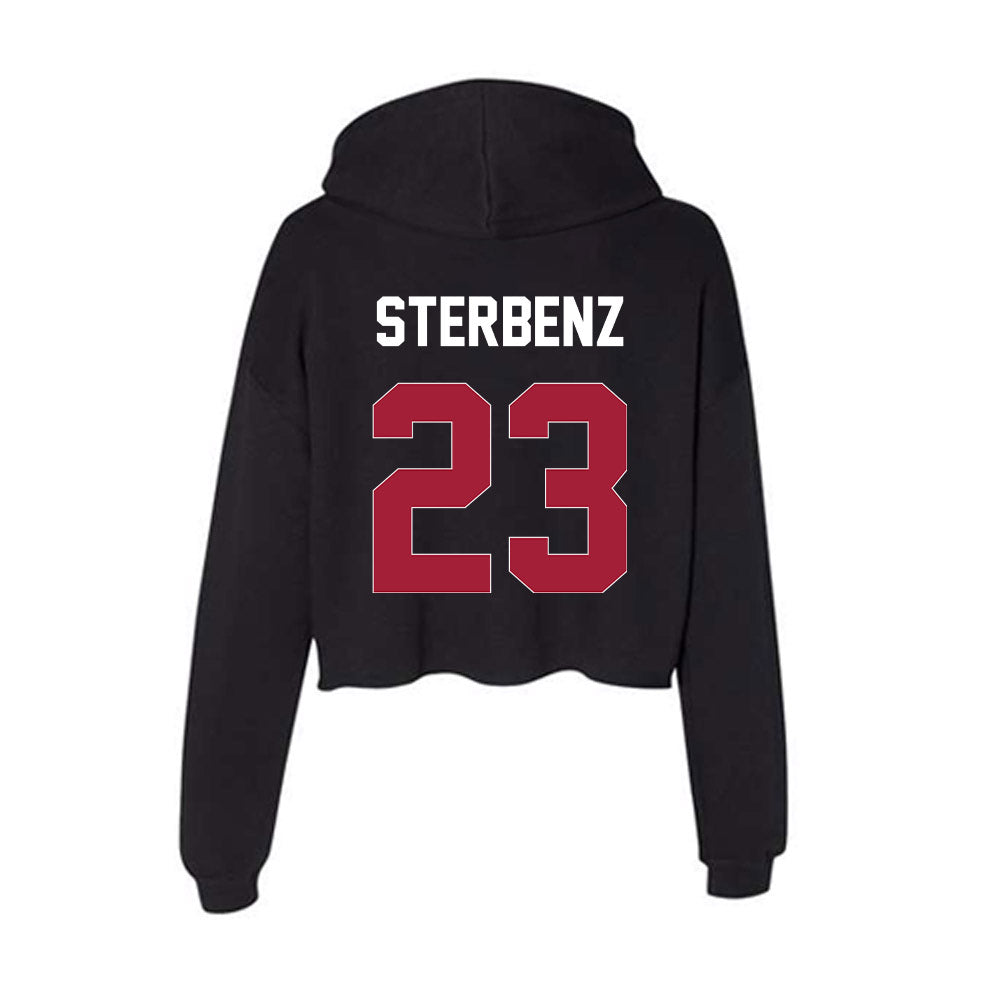 Oklahoma - NCAA Women's Soccer : Sadie Sterbenz - Women's Crop Fleece Hoodie-1