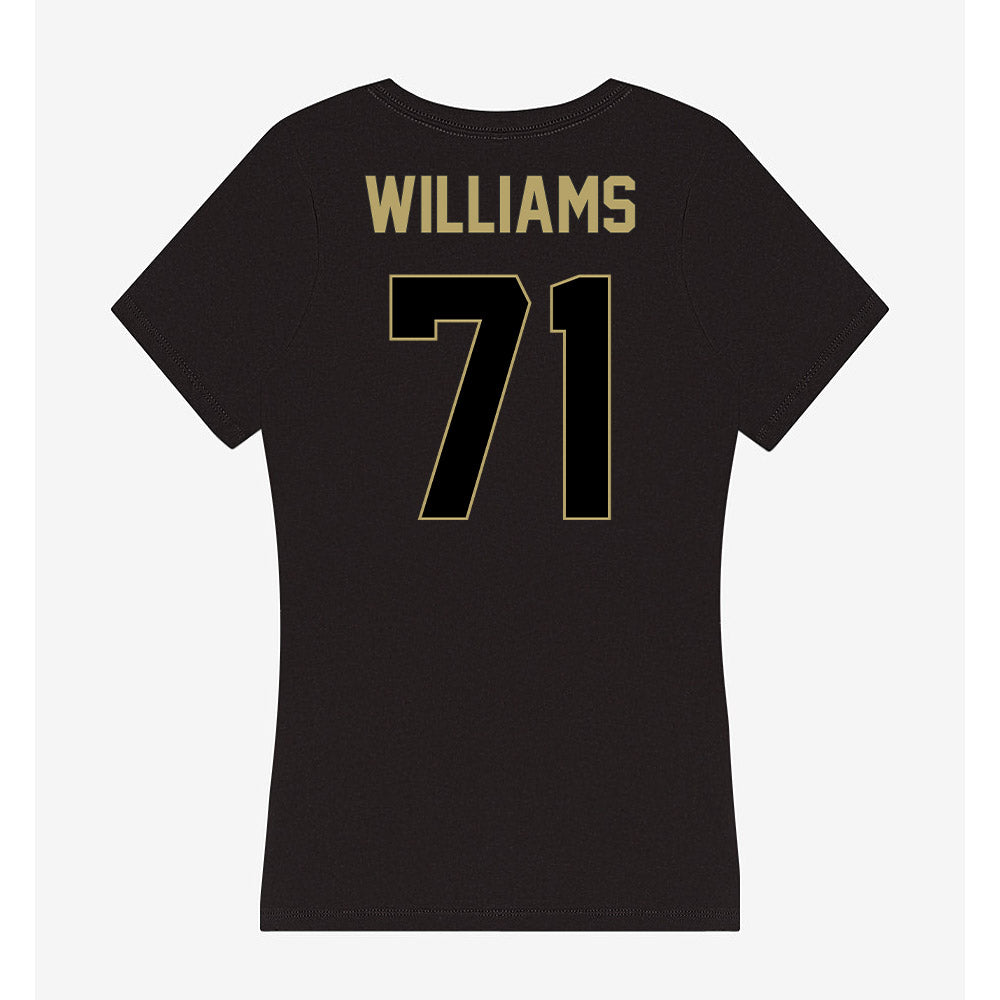 Central Florida - NCAA Football : Amahn Williams - Women's V-Neck T-Shirt-1