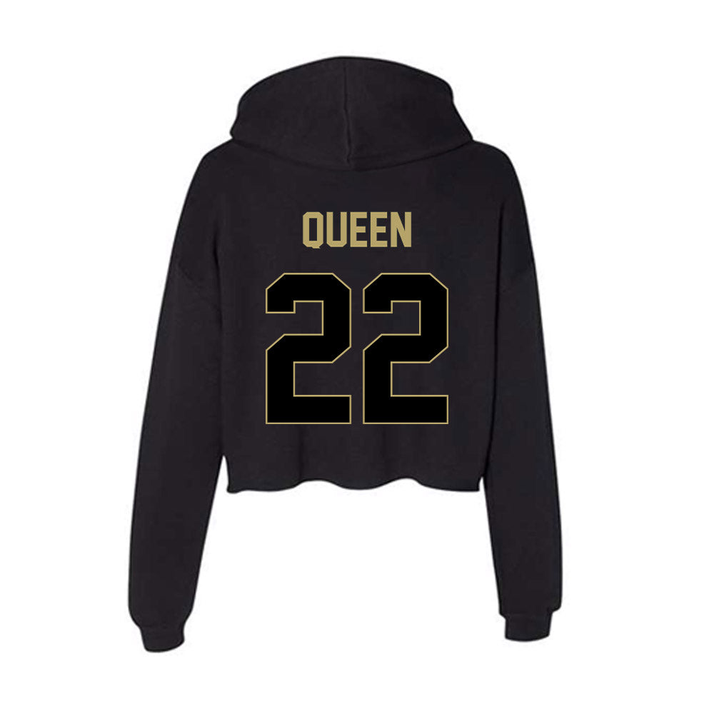 Central Florida - NCAA Football : Amarion Queen - Women's Crop Fleece Hoodie-1