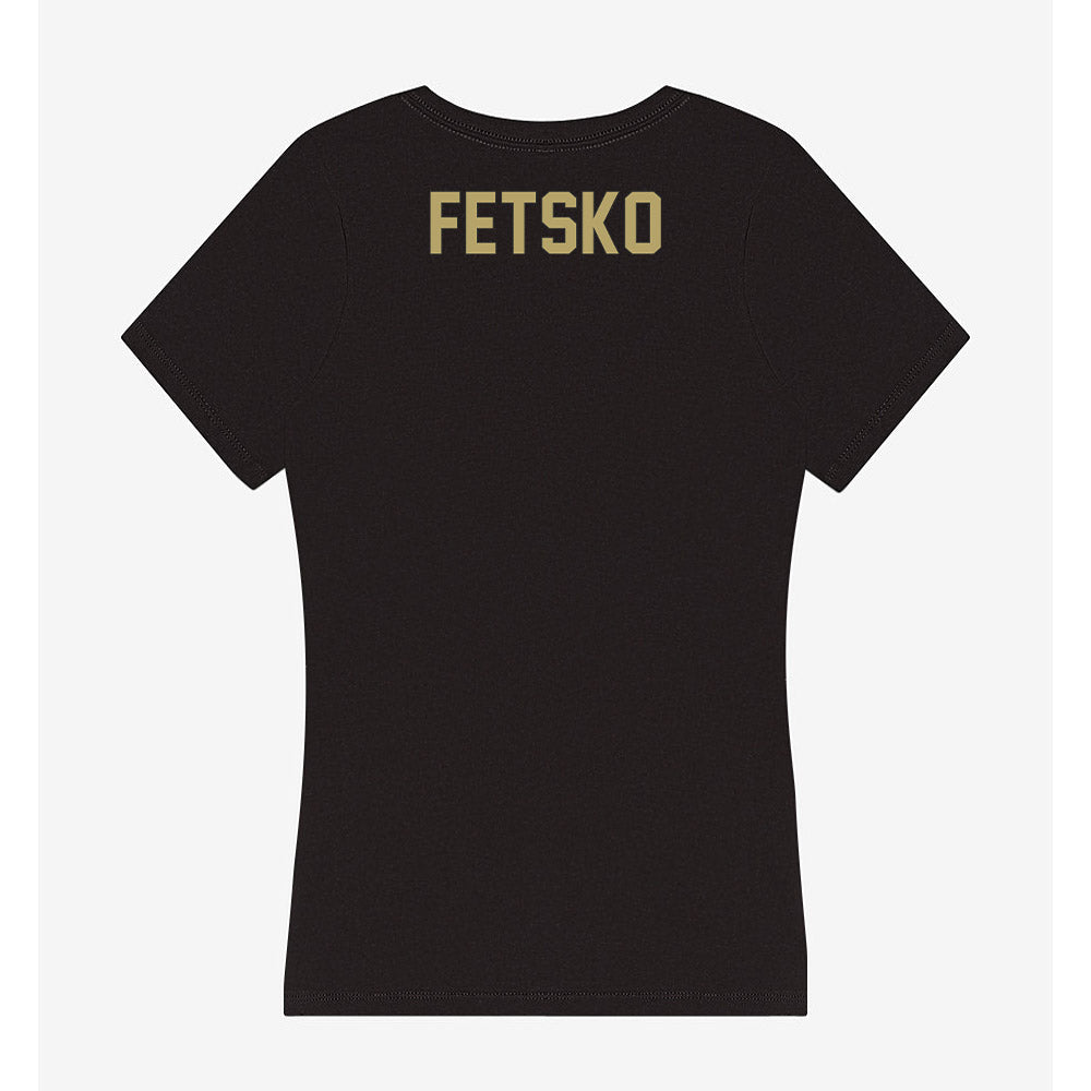 Central Florida - NCAA Cheerleading : Brelynn Fetsko - Women's V-Neck T-Shirt-1