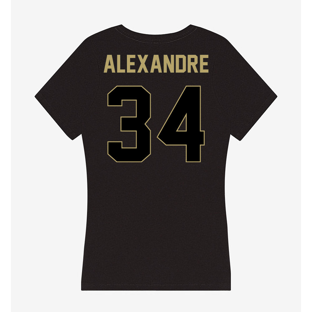 Central Florida - NCAA Softball : Kayla Alexandre - Women's V-Neck T-Shirt-1