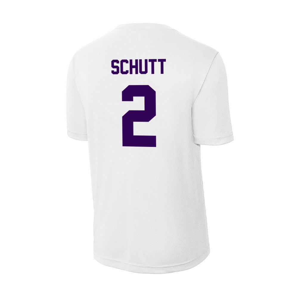 Kansas State - NCAA Men's Basketball : Jaden Schutt - Activewear T-Shirt-1