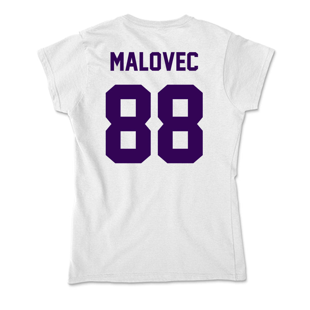Kansas State - NCAA Men's Basketball : Timotej Malovec - Soft Style Women’s T-Shirt-1