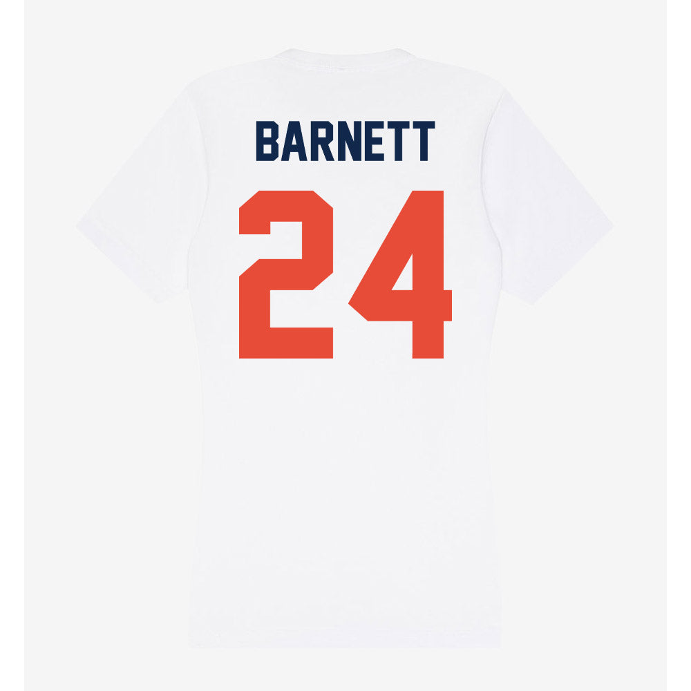 Illinois - NCAA Football : Javari Barnett - Women's V-Neck T-Shirt-1