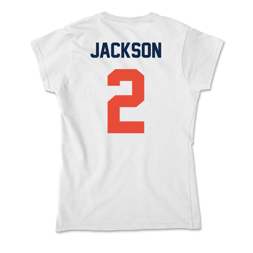 Illinois - NCAA Women's Basketball : Destiny Jackson - Soft Style Women’s T-Shirt-1