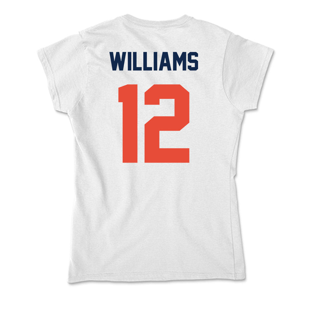 Illinois - NCAA Football : Isaiah Williams - Soft Style Women’s T-Shirt-1
