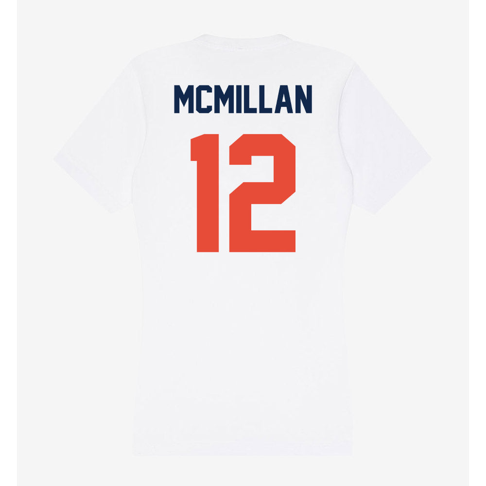 Illinois - NCAA Women's Soccer : Sophia Mcmillan - Women's V-Neck T-Shirt-1