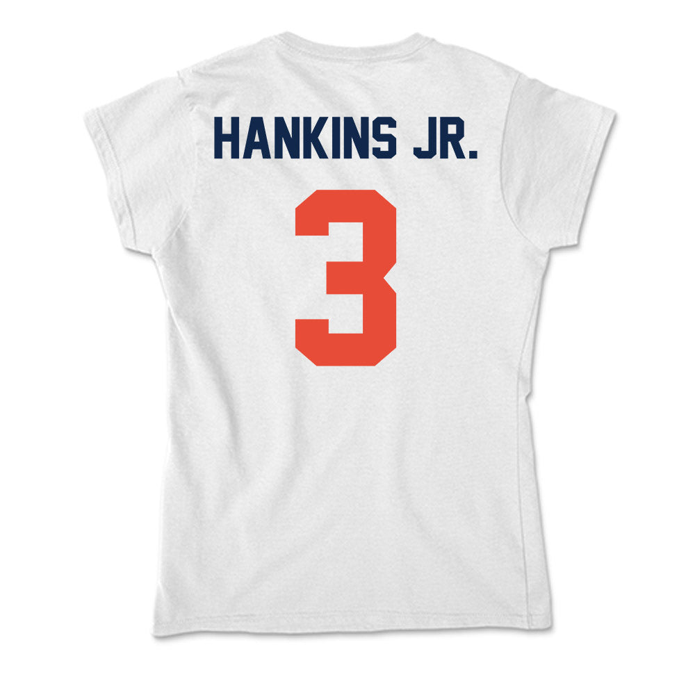 Illinois - NCAA Football : Nick Hankins Jr. - Soft Style Women’s T-Shirt-1