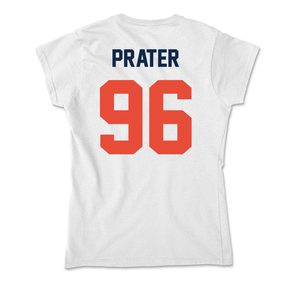 Illinois - NCAA Football : Darrell Prater - Soft Style Women’s T-Shirt-1
