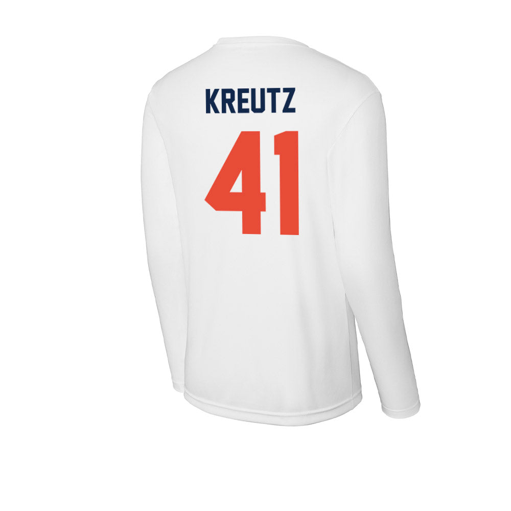 Illinois - NCAA Football : James Kreutz - Activewear Long Sleeve T-Shirt