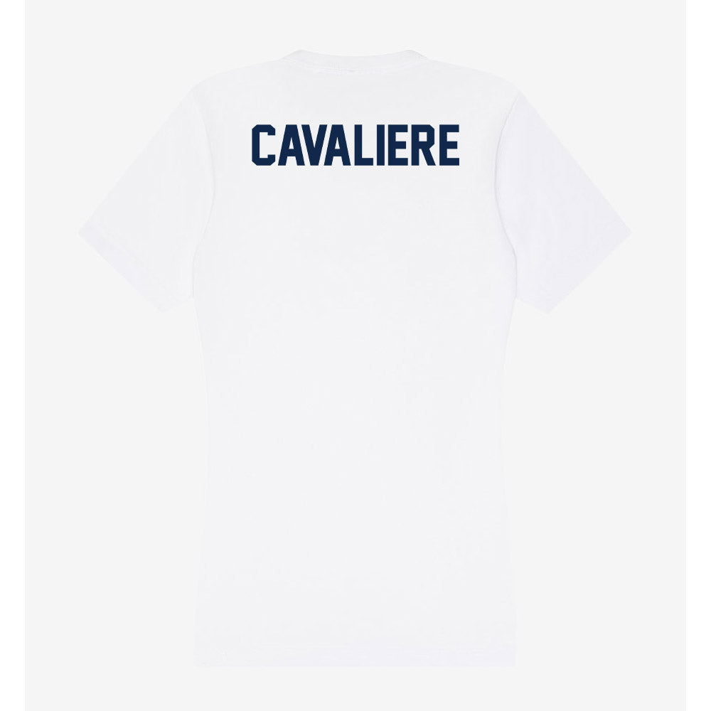 Illinois - NCAA Women's Swimming & Diving : Audrey Cavaliere - Women's V-Neck T-Shirt-1