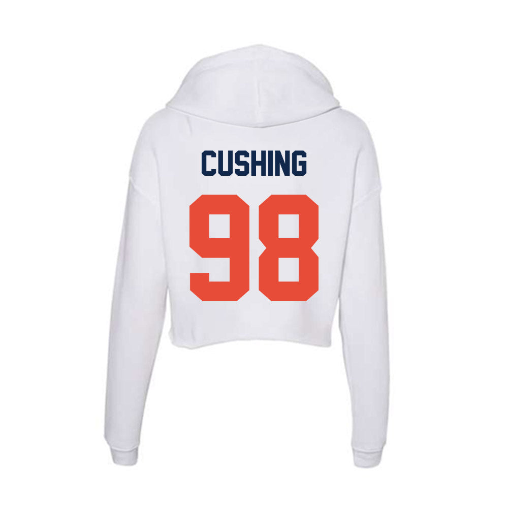Illinois - NCAA Softball : Ella Cushing - Women's Crop Fleece Hoodie-1