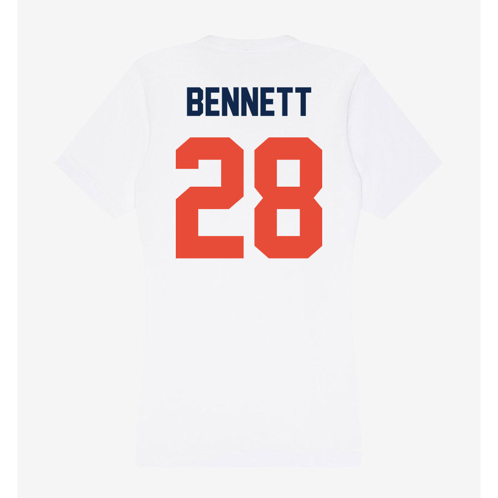 Illinois - NCAA Football : Kayden Bennett - Women's V-Neck T-Shirt-1