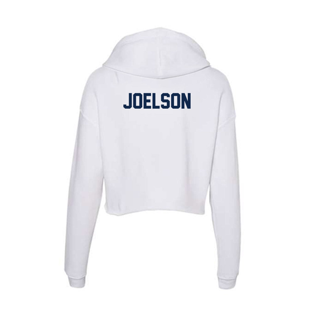 Illinois - NCAA Women's Gymnastics : Tali Joelson - Women's Crop Fleece Hoodie-1