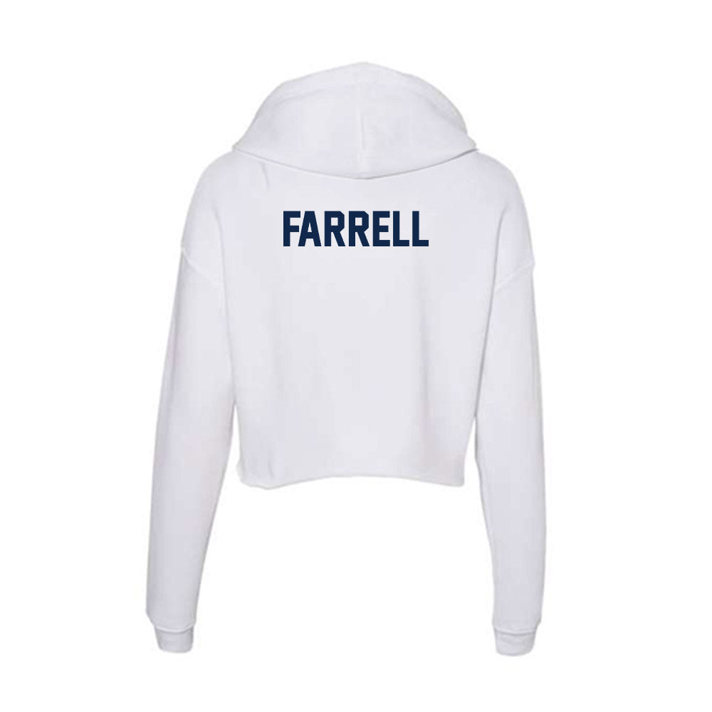 Illinois - NCAA Football : Logan Farrell - Women's Crop Fleece Hoodie-1