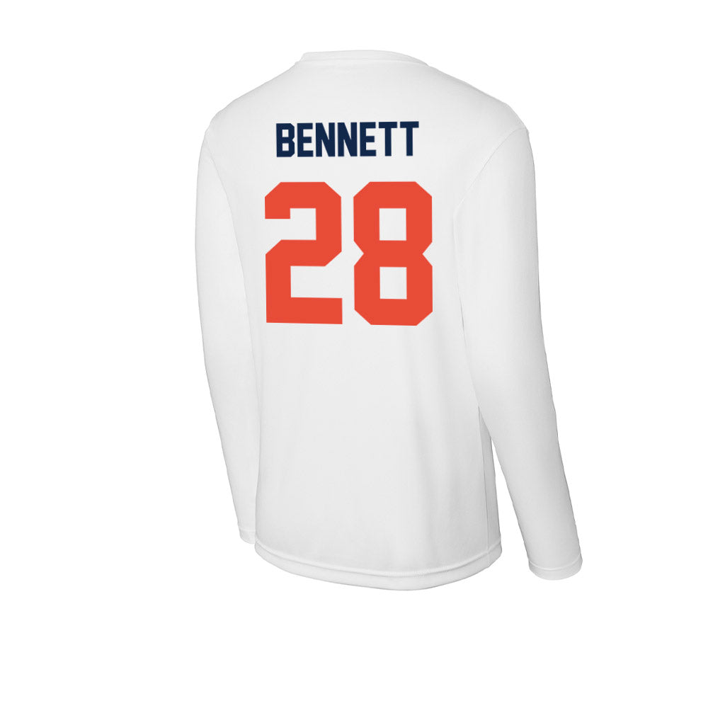 Illinois - NCAA Football : Kayden Bennett - Activewear Long Sleeve T-Shirt-1