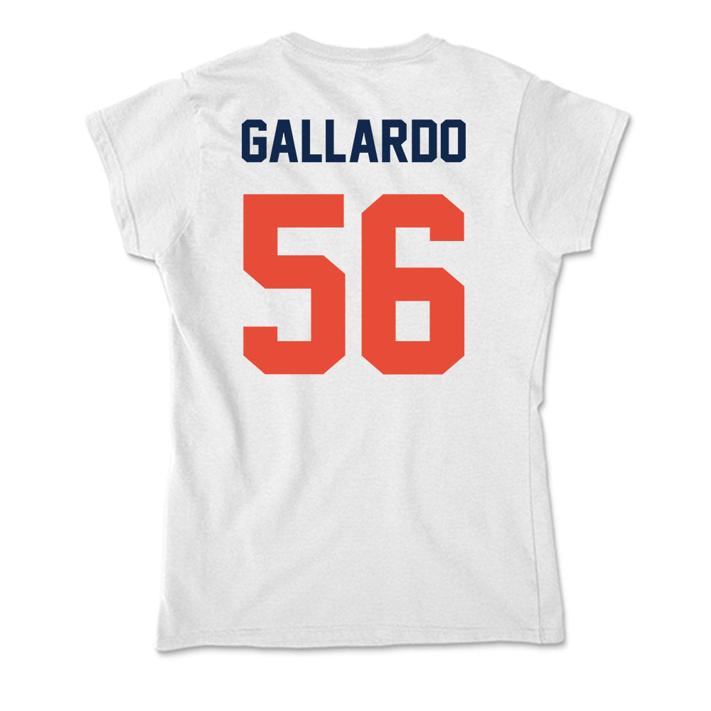 Illinois - NCAA Football : Guillermo Gallardo - Soft Style Women’s T-Shirt-1