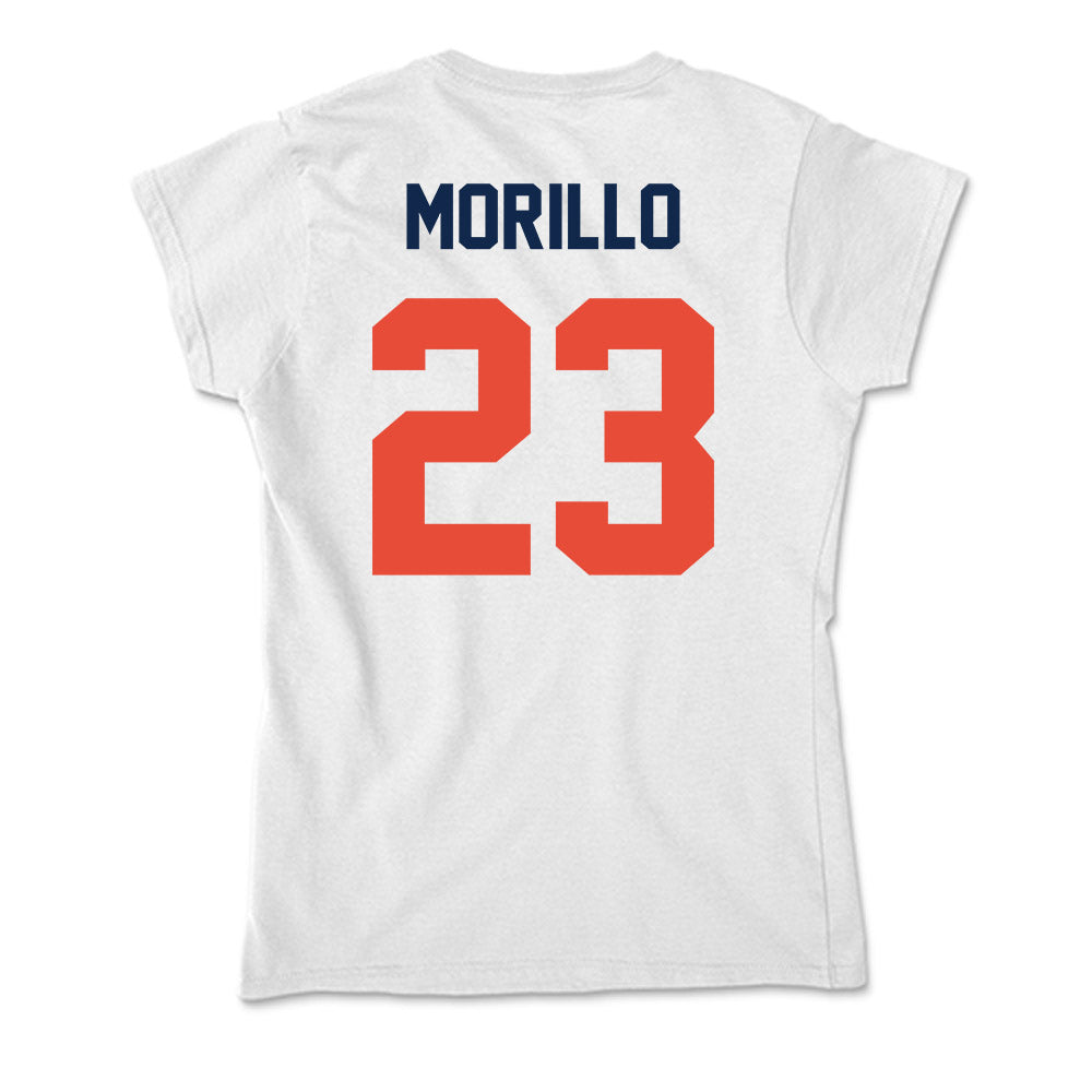 Illinois - NCAA Men's Basketball : Lucas Morillo - Soft Style Women’s T-Shirt-1