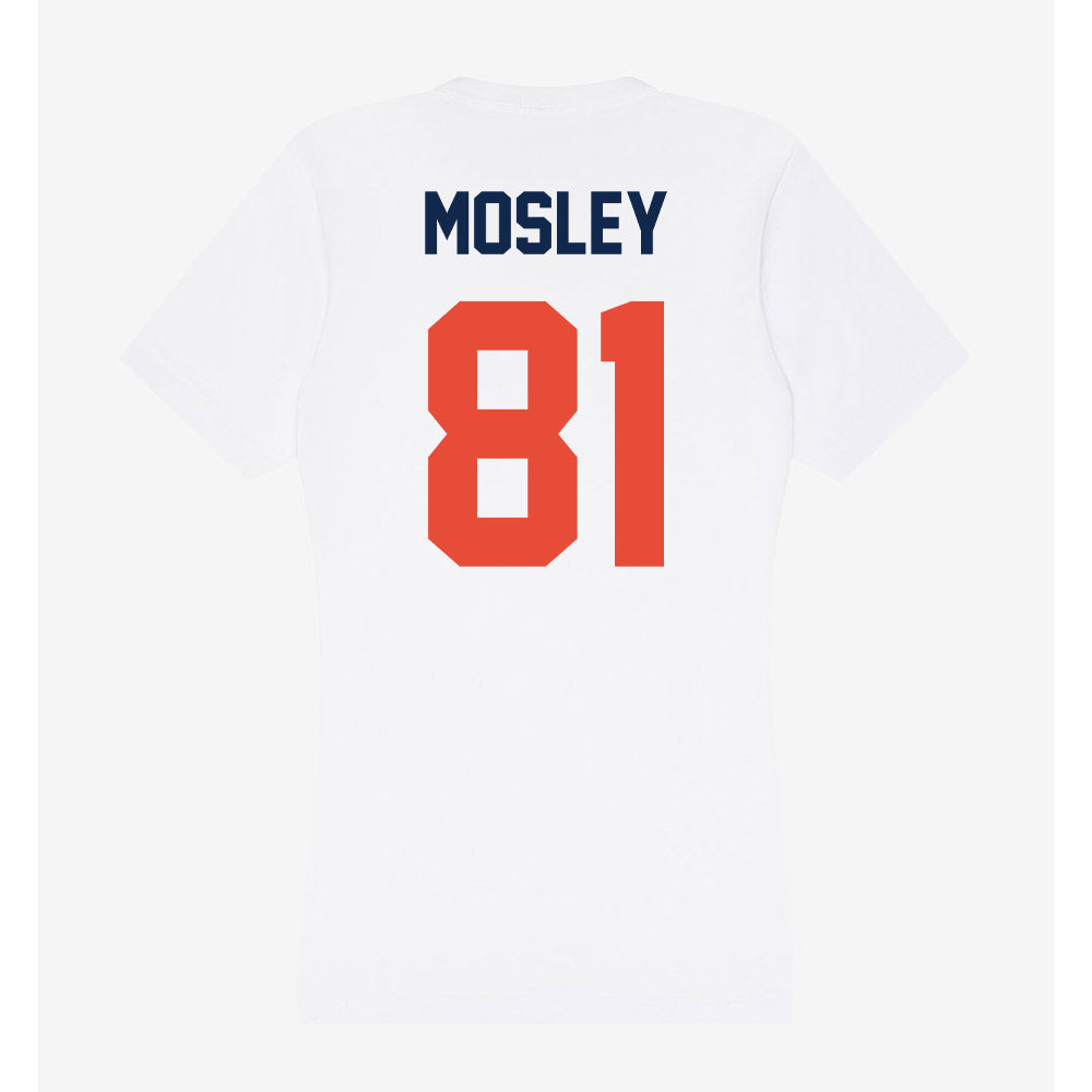 Illinois - NCAA Football : Leslie Mosley - Women's V-Neck T-Shirt-1
