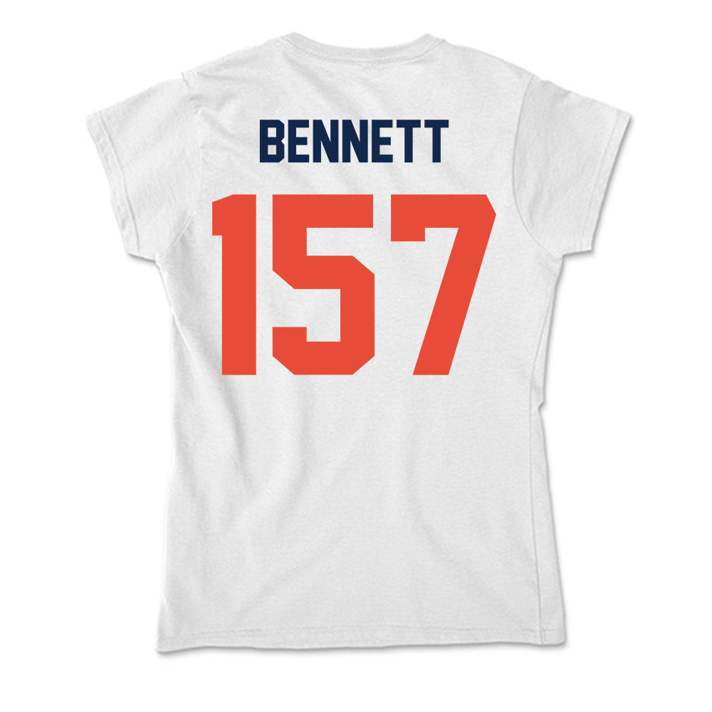 Illinois - NCAA Wrestling : Ryan Bennett - Soft Style Women’s T-Shirt-1