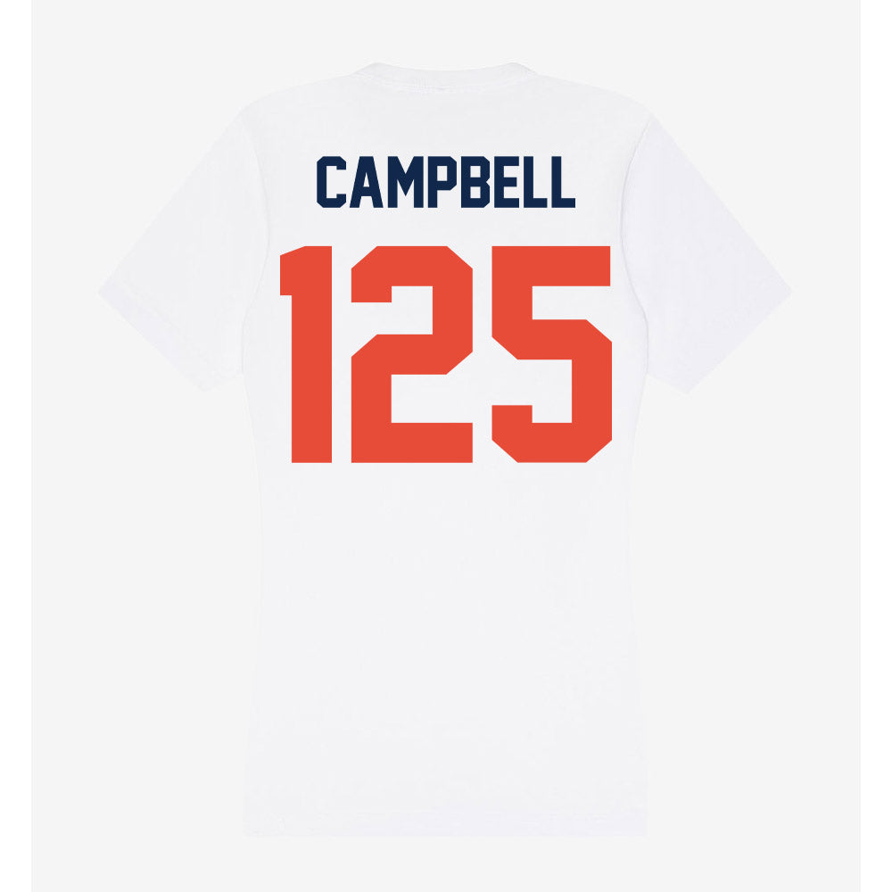 Illinois - NCAA Wrestling : Cj Campbell - Women's V-Neck T-Shirt-1