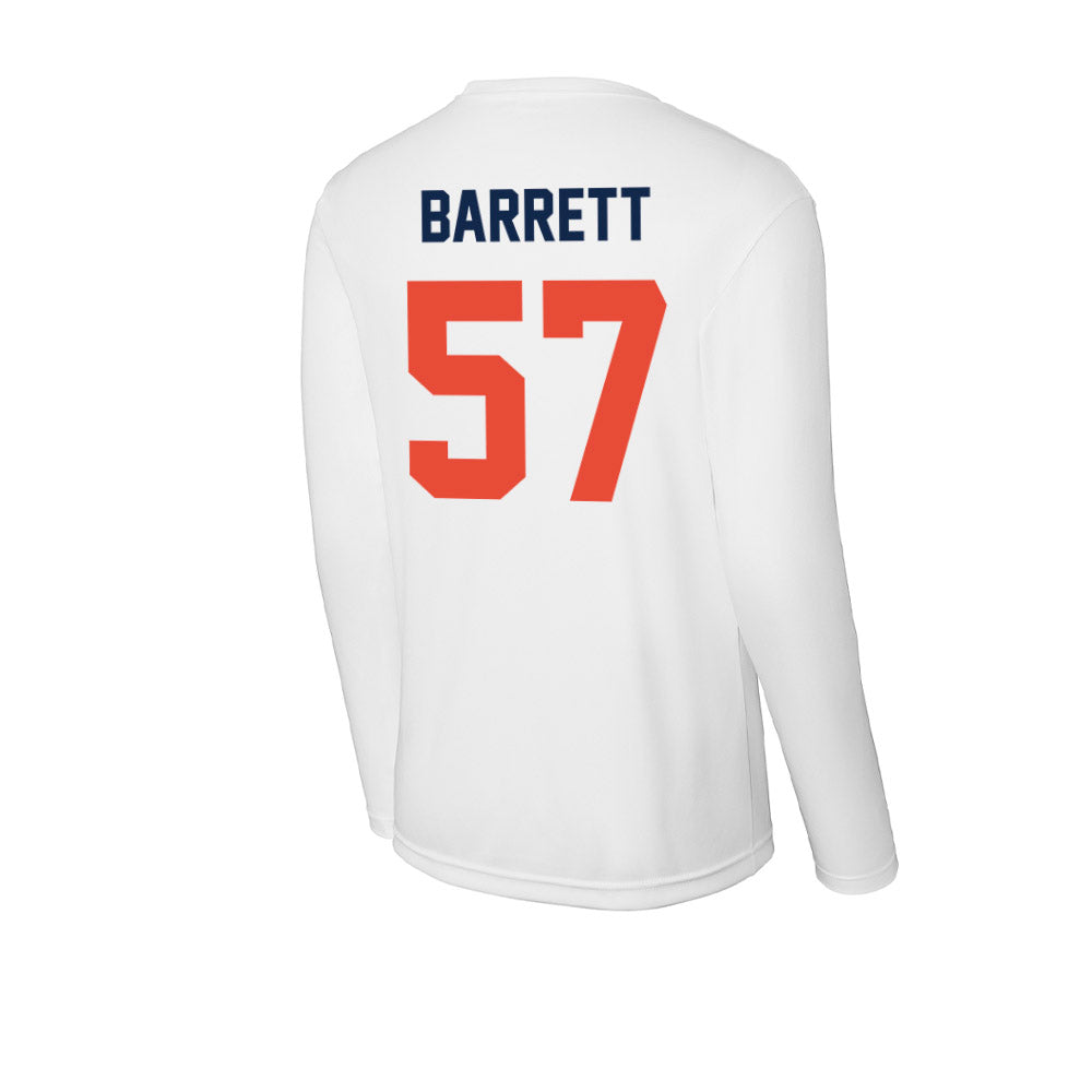 Illinois - NCAA Football : Zach Barrett - Activewear Long Sleeve T-Shirt-1