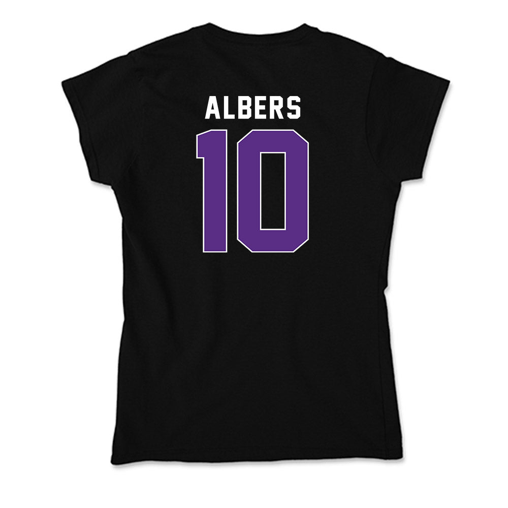 Northwestern - NCAA Women's Field Hockey : Amelia Albers - Soft Style Women’s T-Shirt-1