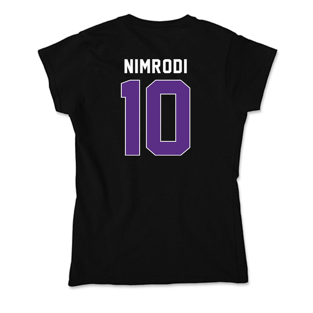 Northwestern - NCAA Men's Soccer : Yuval Nimrodi - Soft Style Women’s T-Shirt-1