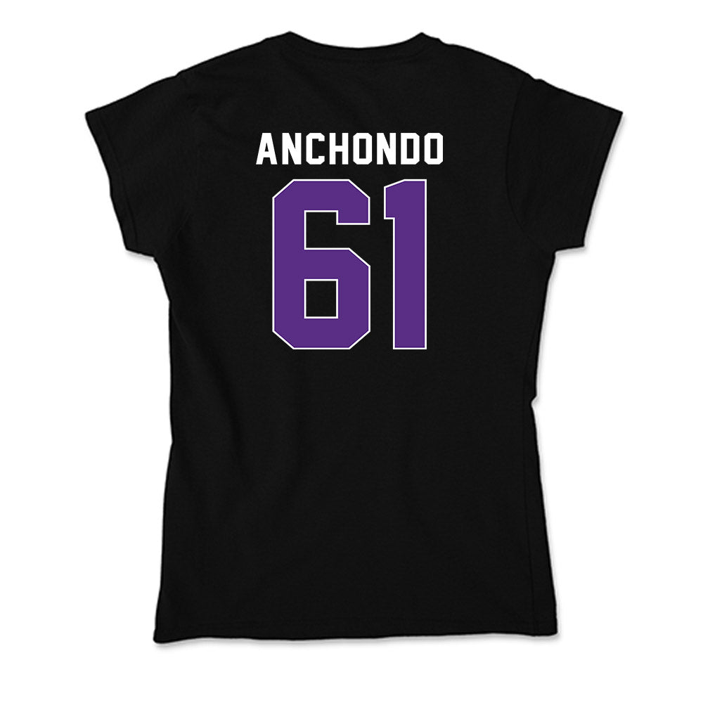 Northwestern - NCAA Football : David Anchondo - Soft Style Women’s T-Shirt-1