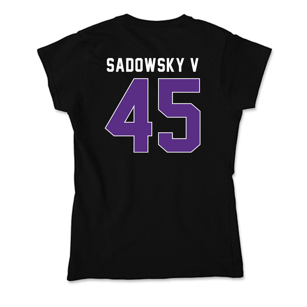 Northwestern - NCAA Football : Jack Sadowsky V - Soft Style Women’s T-Shirt-1