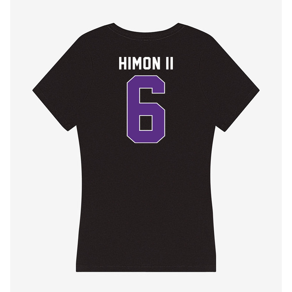 Northwestern - NCAA Football : Joseph Himon II - Women's V-Neck T-Shirt-1
